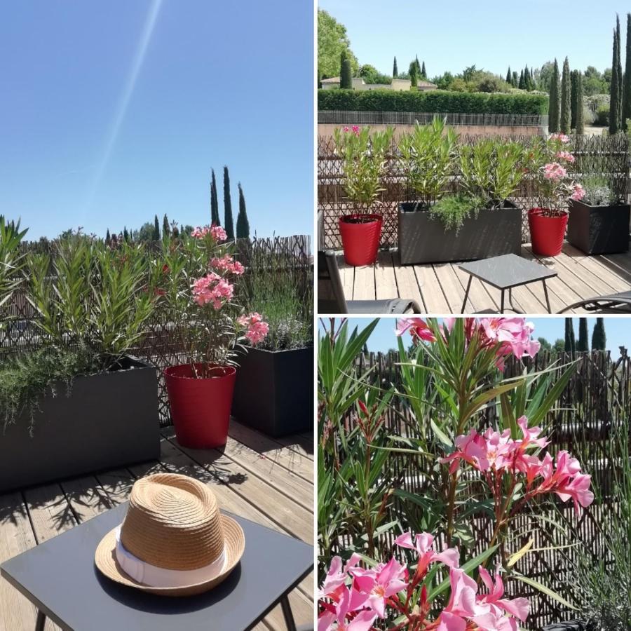 Sweet Home studio Aix en Provence, terrasse, piscine, resto, Éguilles Extérieur photo